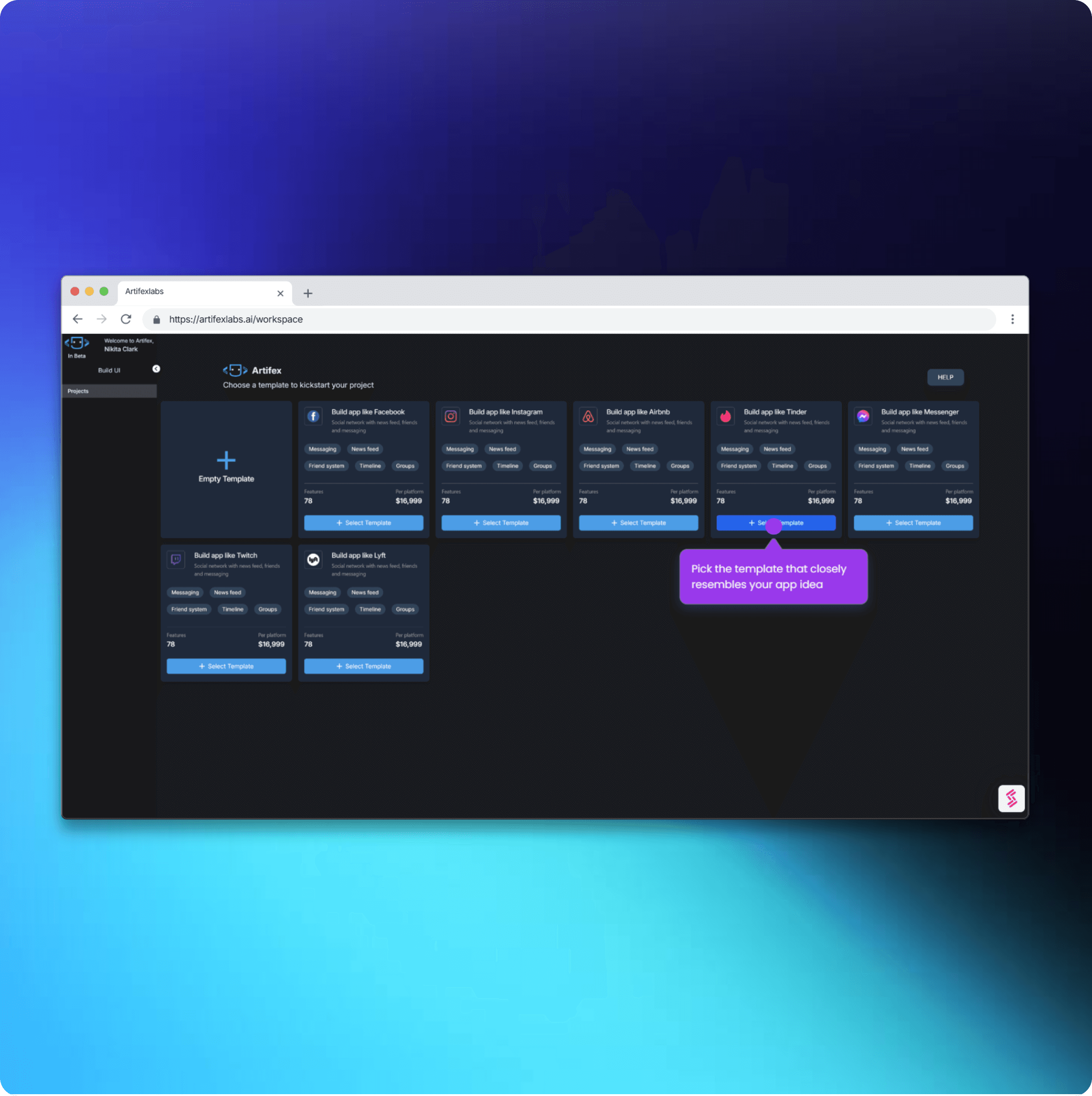 Artifex Creative Design Platform - Hero Image