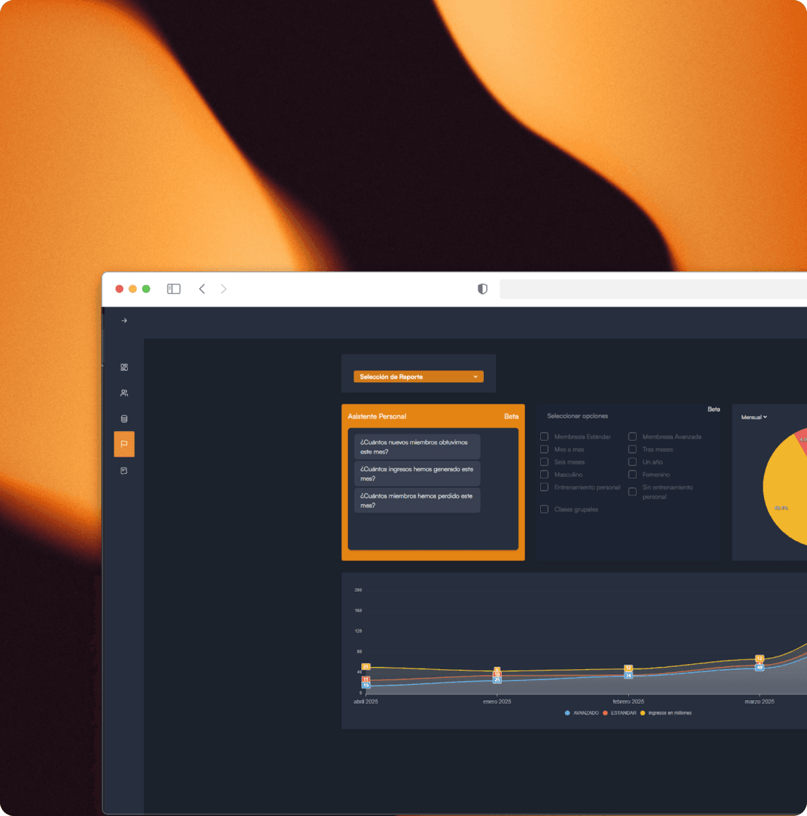 Fitness CRM Management System - Hero Image
