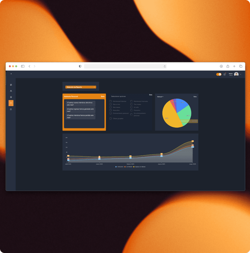 Fitness CRM Management System
