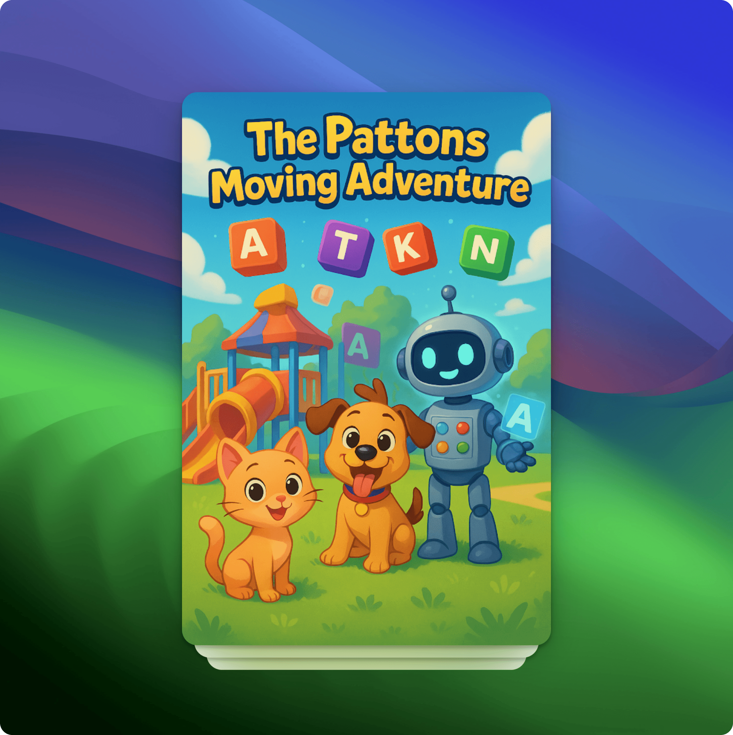 Patton's Adventure Educational Game - Hero Image