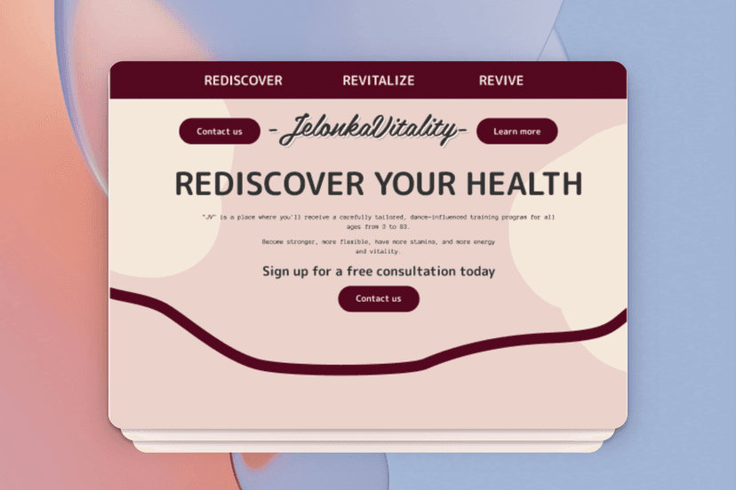 Shabelinsky – Boutique Fitness & Ballet Studio Website